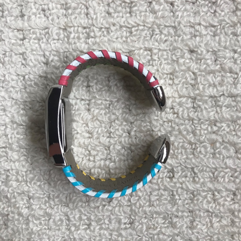 Multicolored leather watch - Picture 2 of 3